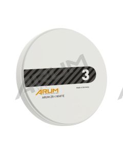 ARUM Zr-i Blank 98 Ø x 25 mm - White (with step)