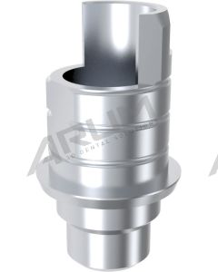 ARUM INTERNAL TI BASE SHORT TYPE NON-ENGAGING - Compatible with Dentsply® Xive® 3.8
