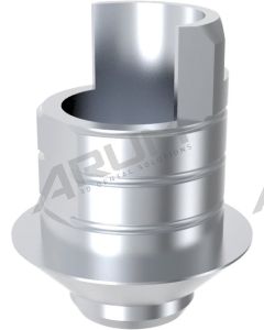 ARUM INTERNAL TI BASE SHORT TYPE NON ENGAGING - Compatible with ADIN® TOUAREG™ S&OS 3.5/3.75/4.2/5.0/6.0