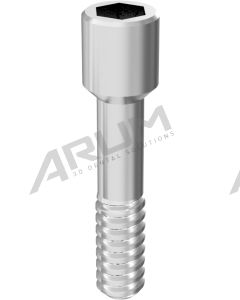 [Pack of 10] ARUM INTERNAL SCREW Compatible with Dentaurum tioLogic® 3.3/3.7/4.2/4.8/5.5