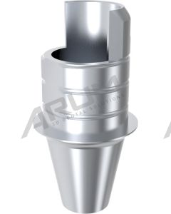 ARUM INTERNAL TI BASE SHORT TYPE NON-ENGAGING - Compatible with WARANTEC® Oneplant Tapered 4.3/5.3 - Straight 3.6/4.1/5.1
