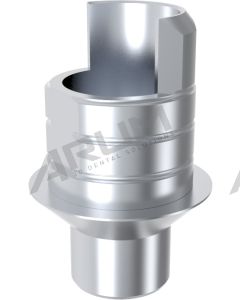 ARUM INTERNAL TI BASE SHORT TYPE NON-ENGAGING - Compatible with MIS® Internal Hexagon Wide